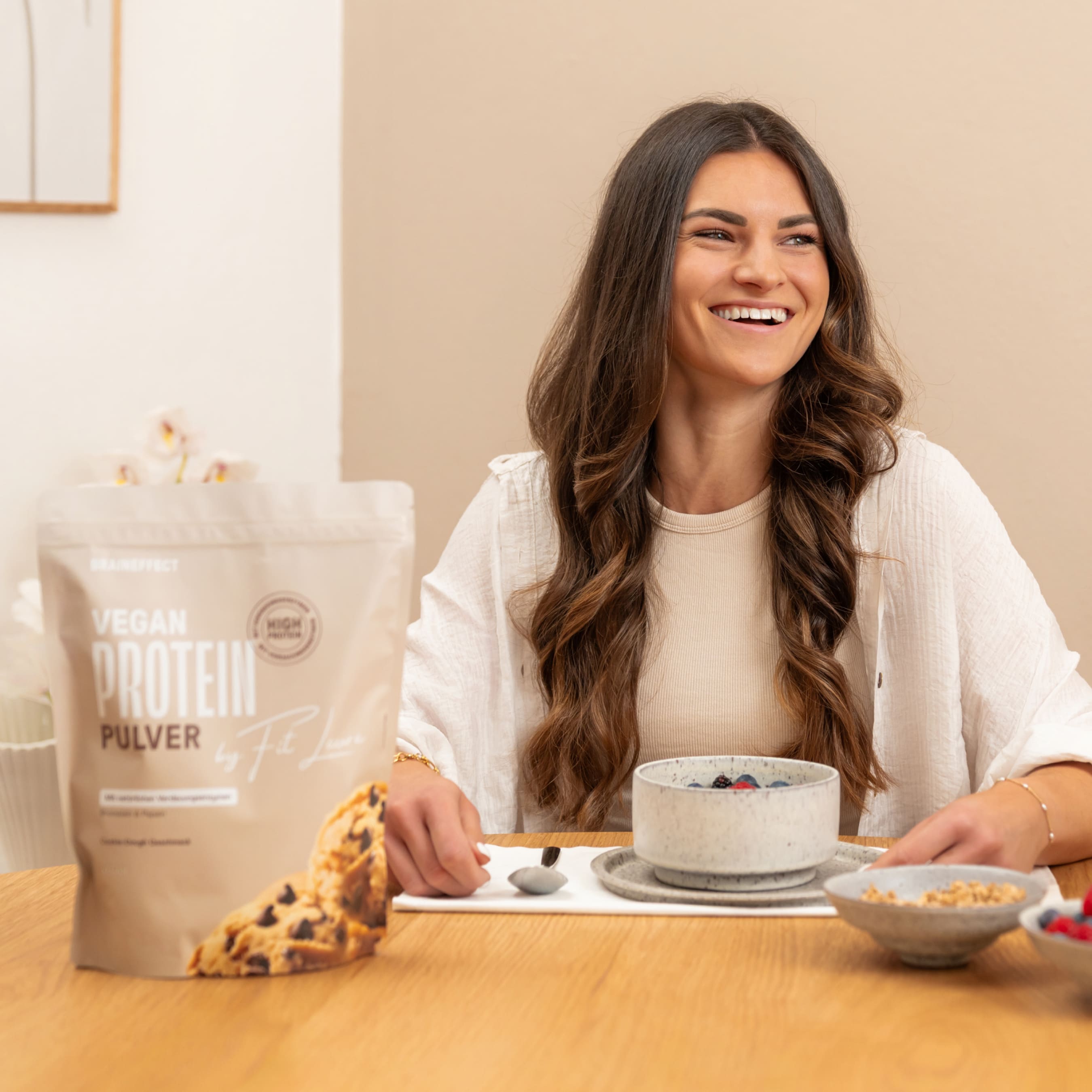 Vegan Protein Cookie-Dough by Fit Laura