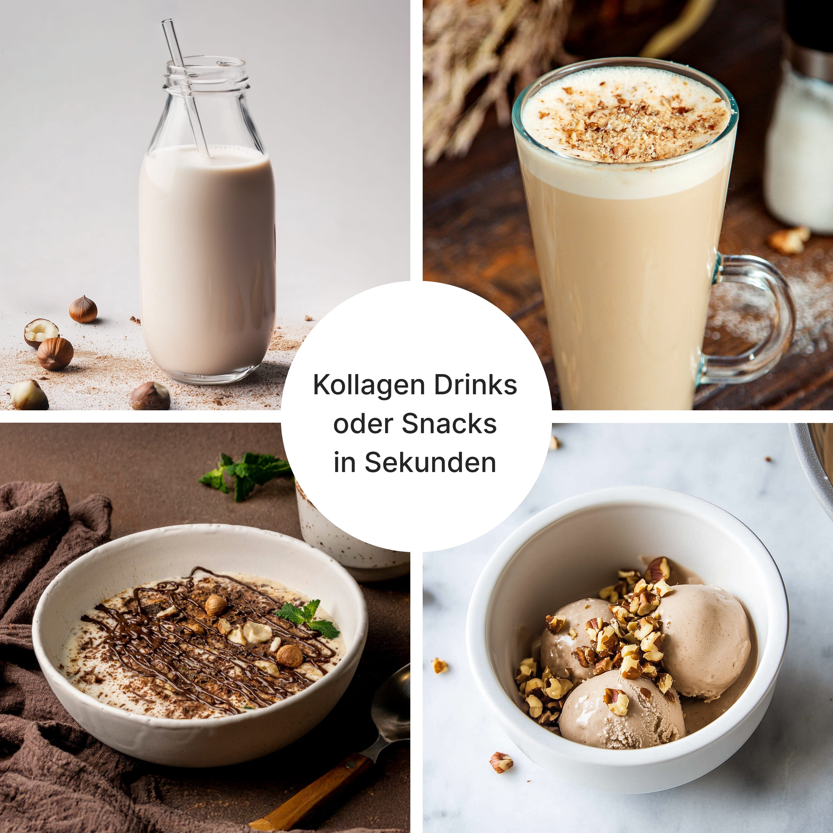 Daily Gut + Collagen Hazelnut by Lizzi