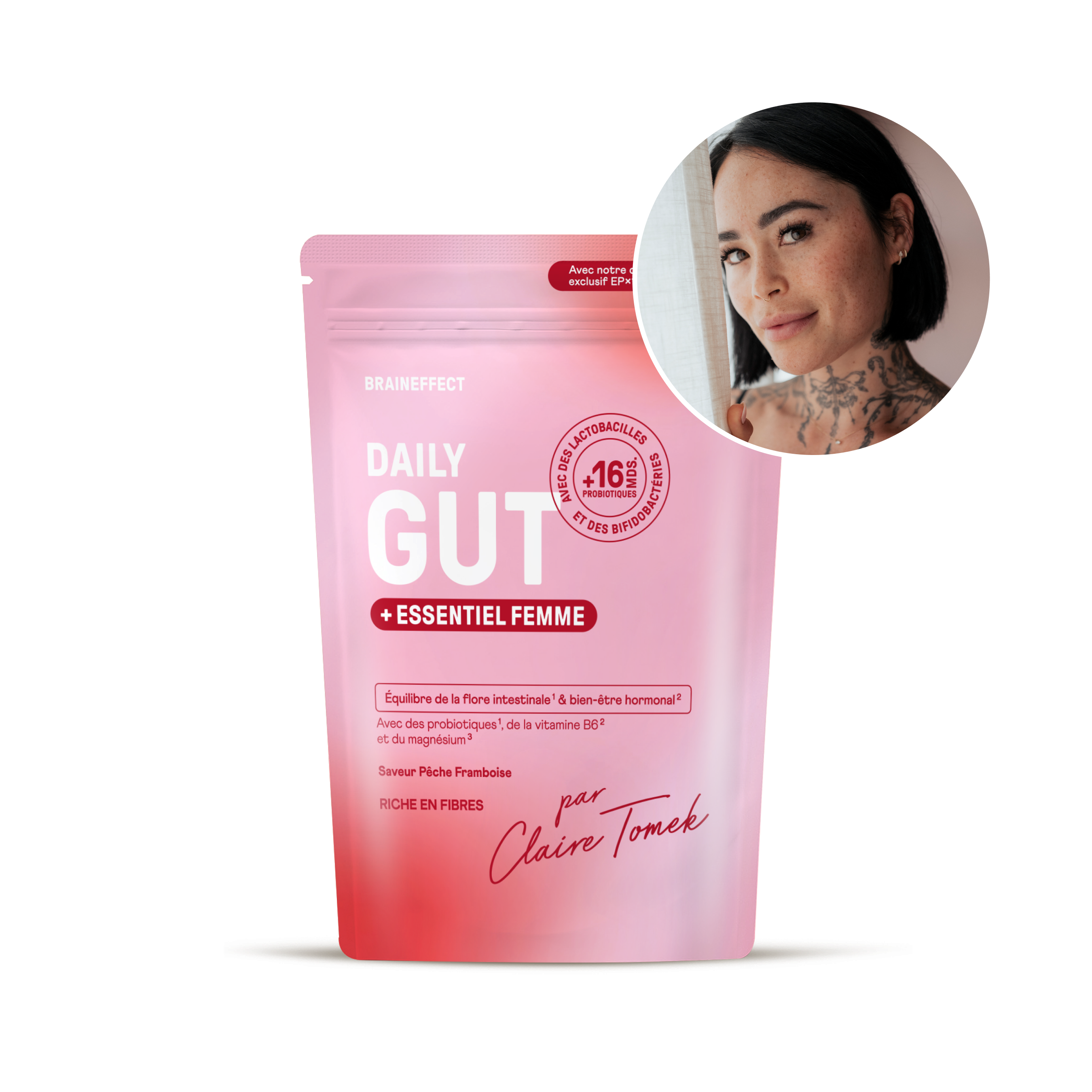 Probiotiques Daily Gut + Essentiel Femme