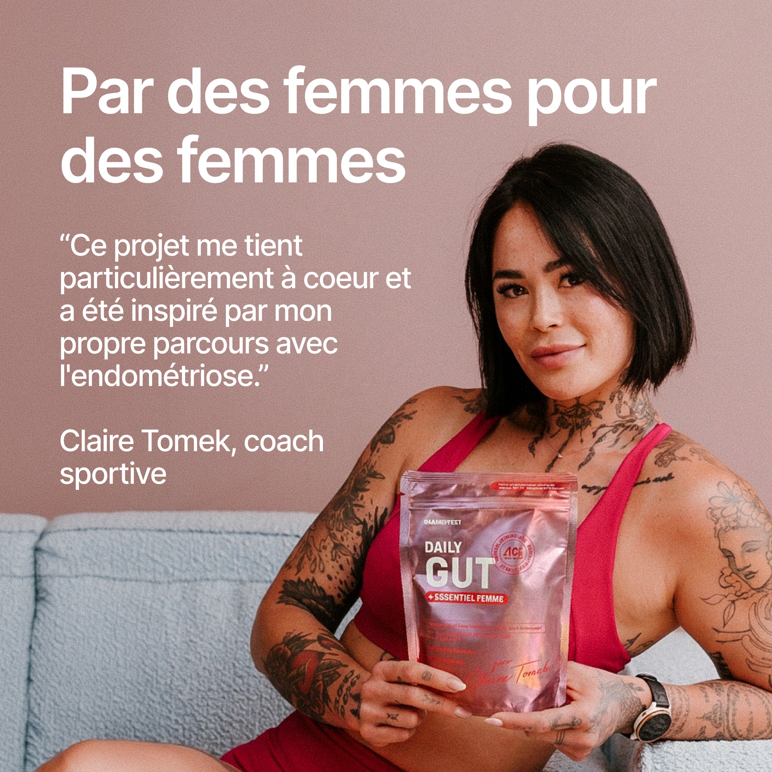 Probiotiques Daily Gut + Essentiel Femme