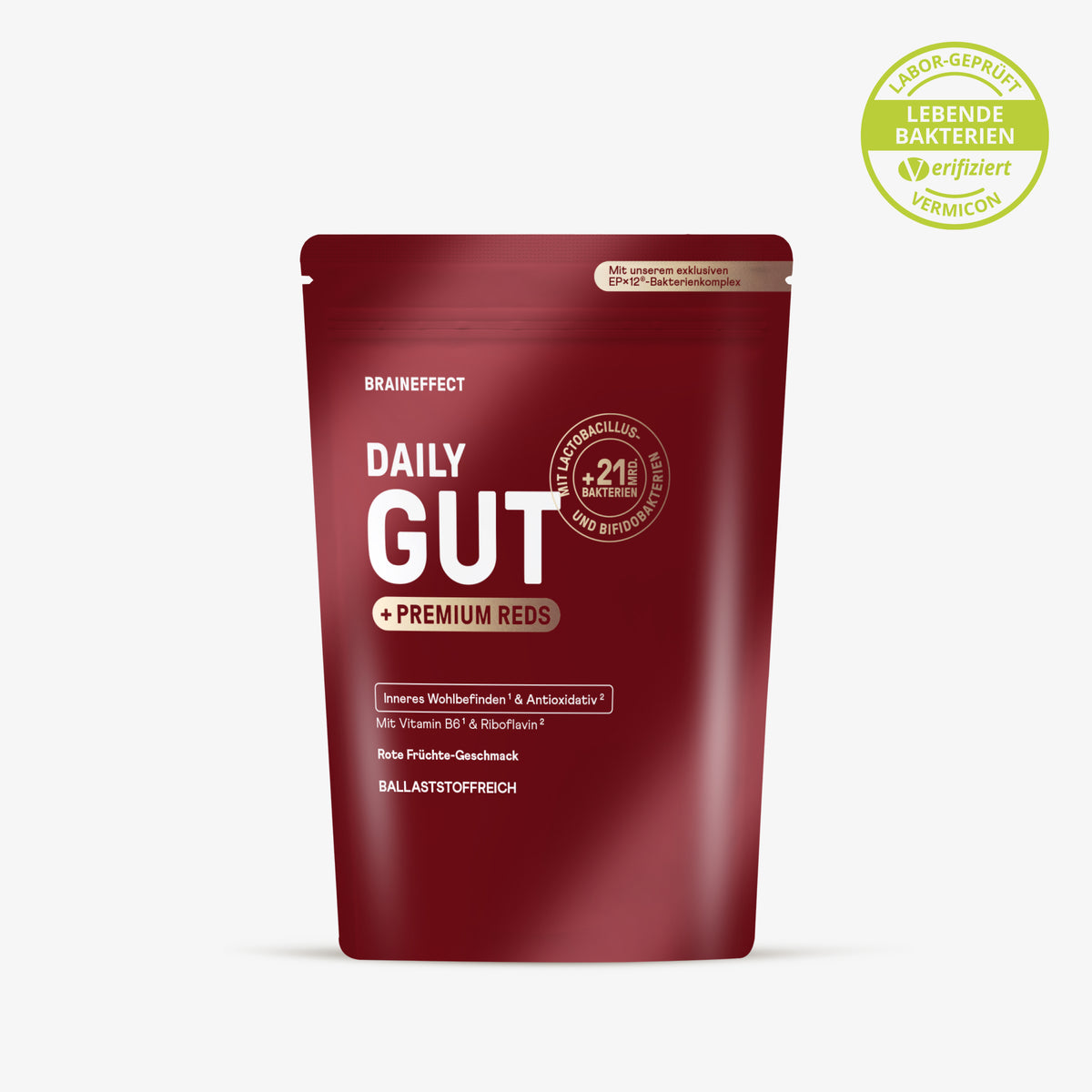 Daily Reds DAILY GUT + PREMIUM REDS » Das Premium Darmpulver | NEU – BRAINEFFECT