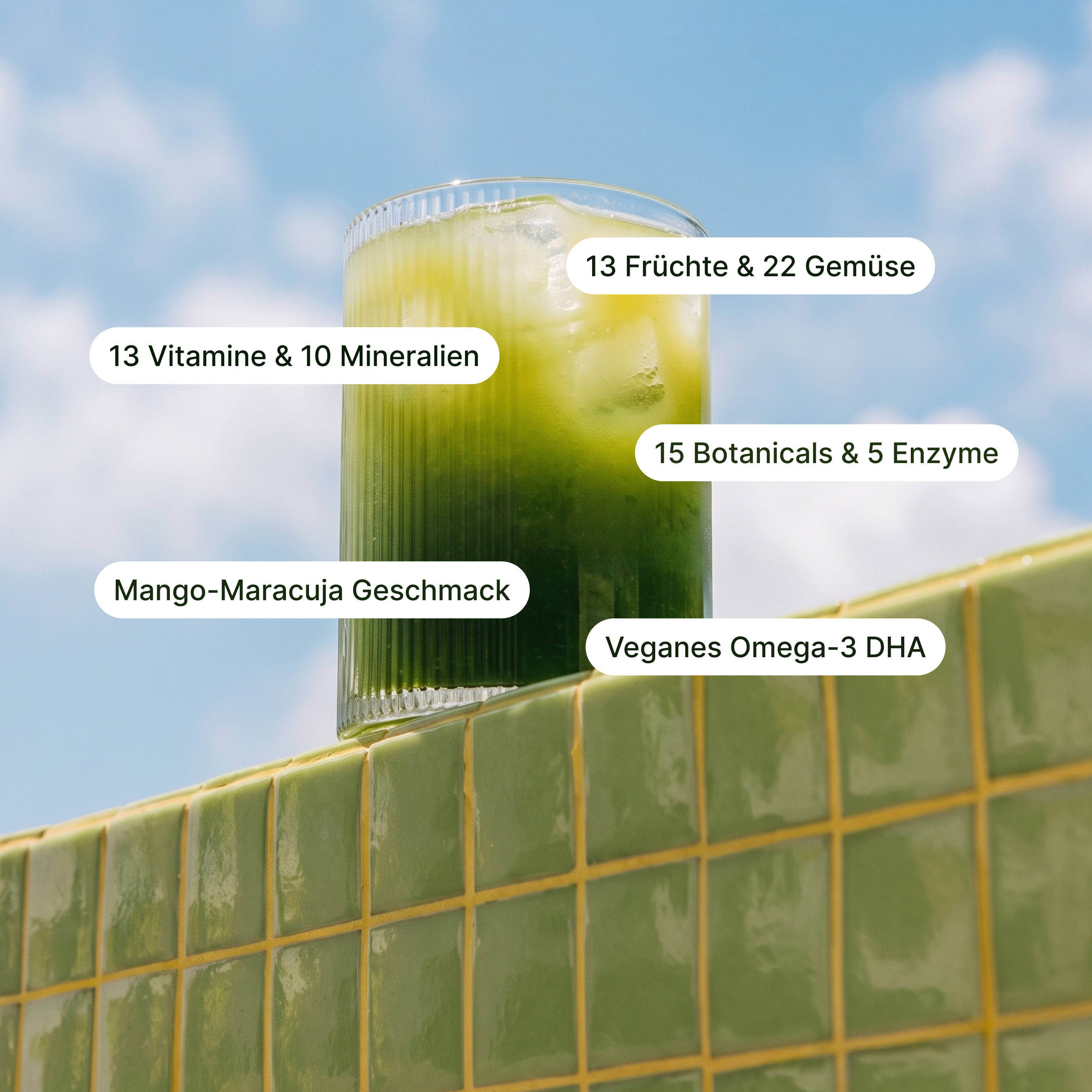 Premium Greens Apple Kiwi