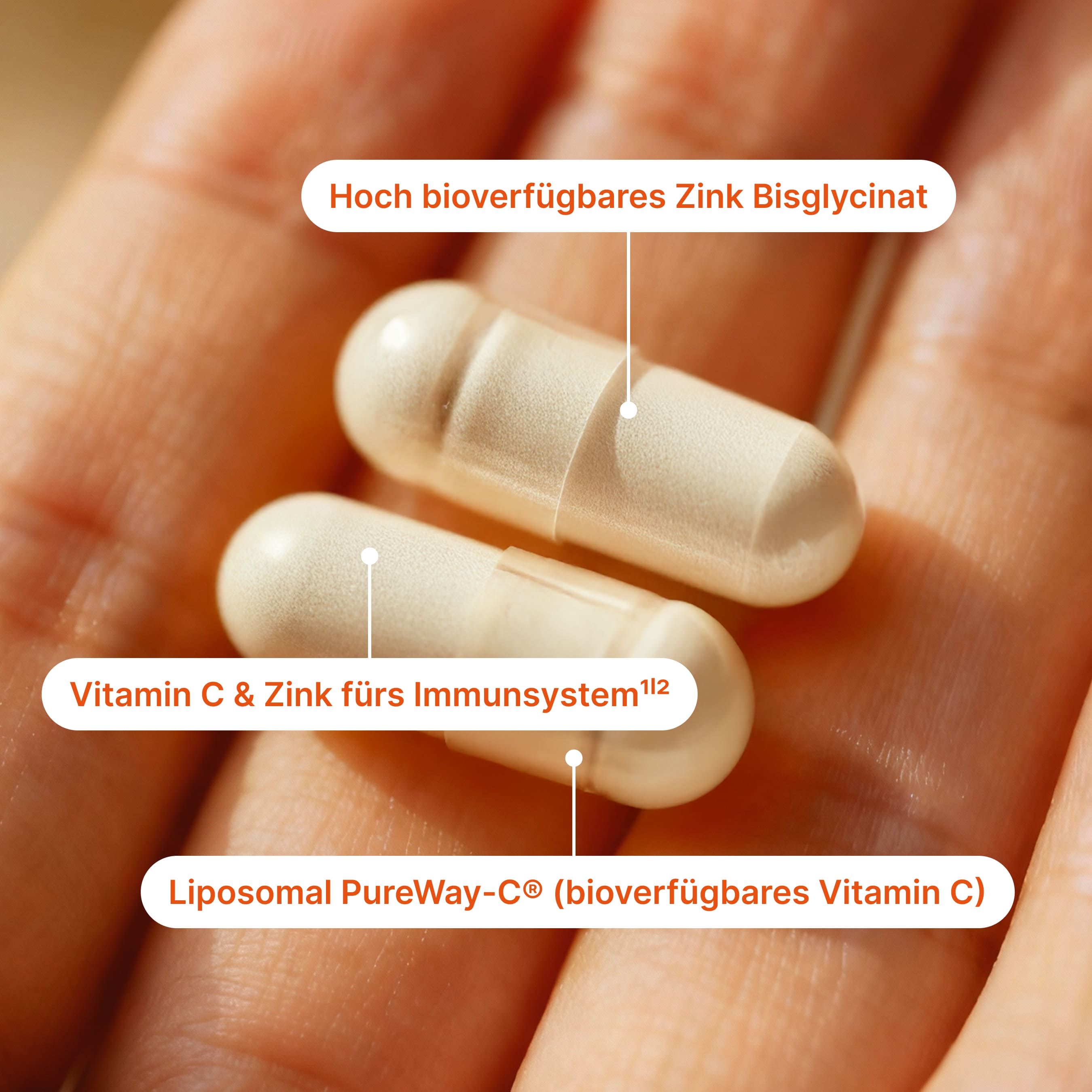 Vitamin C + Zinc Capsules